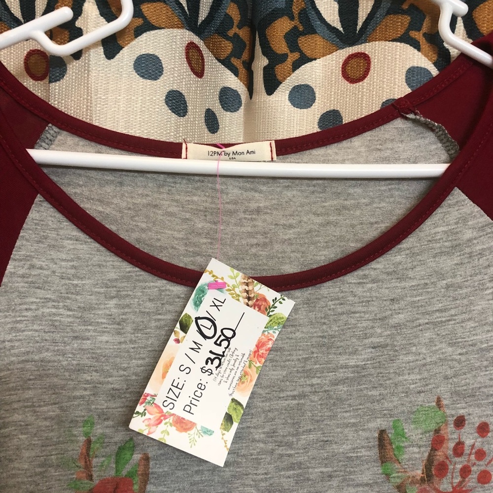 Women’s long sleeve deer dress NWT